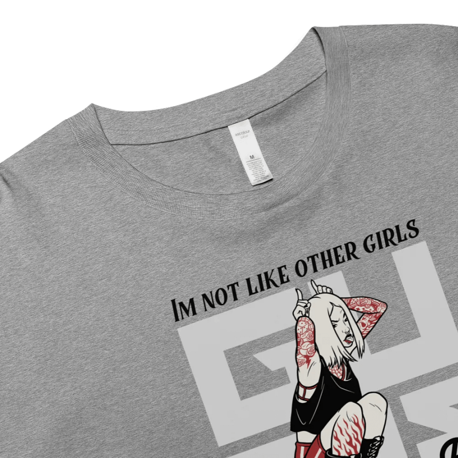 Im Not Like Other Girls Womans Crop Top-Punk Paula product image (3)