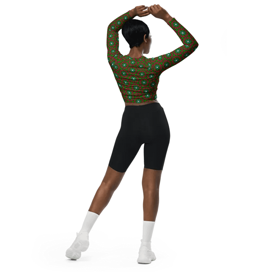 Poppycock Dreams Recycled Crop Top product image (7)