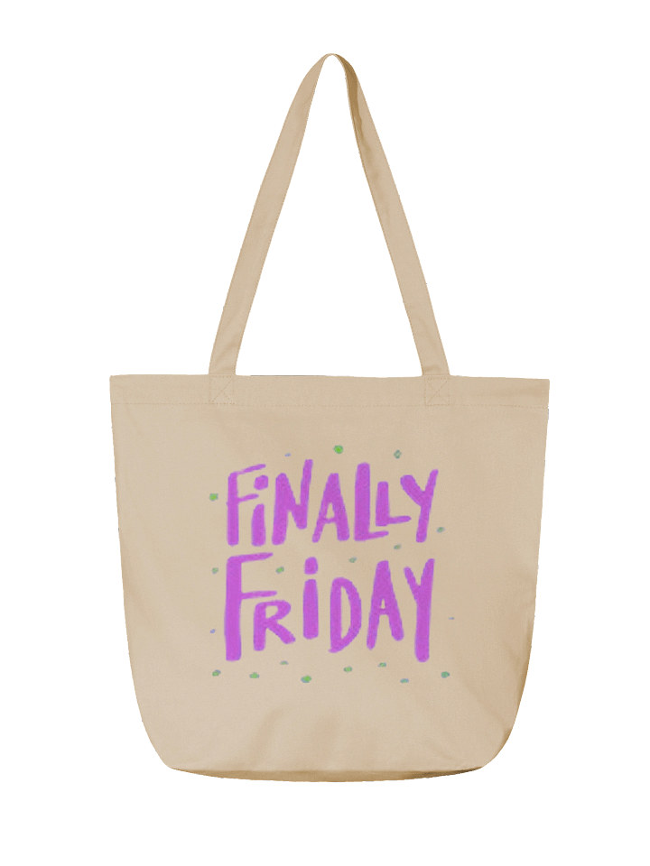 Finally Friday Eco Tote Bag product image (2)