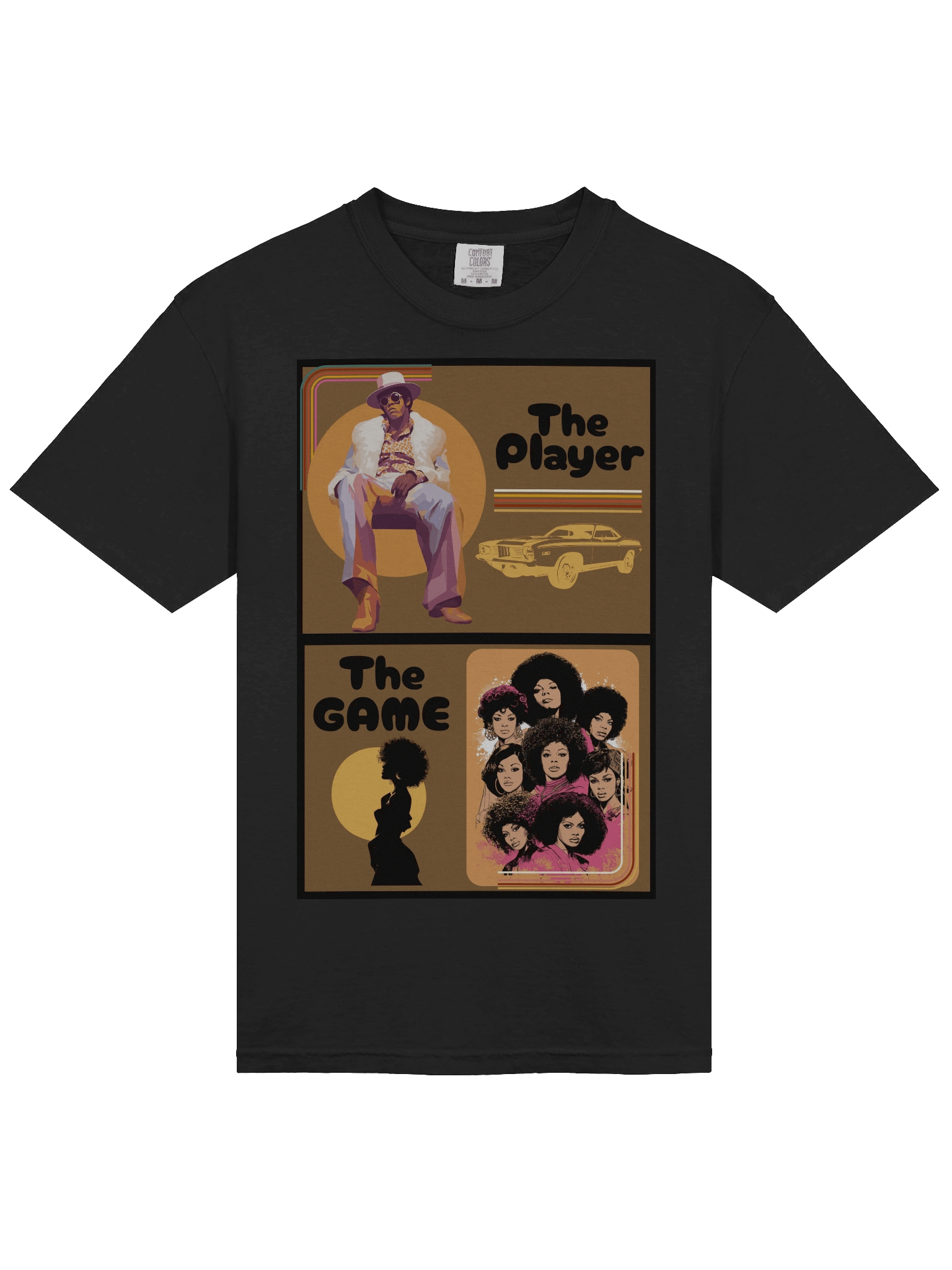 The Player / The Game – Retro Soul T-Shirt by Pulpadelic product image (16)