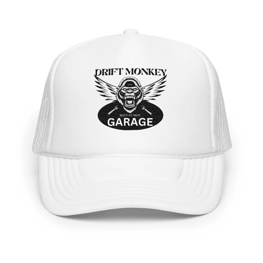 Drift Monkey Built To Race Trucker Hat product image (1)