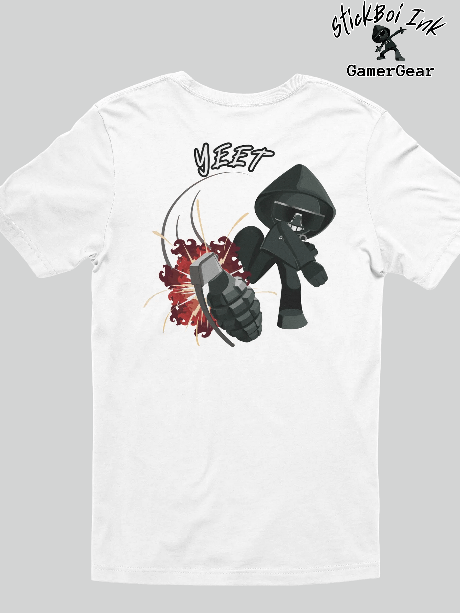 Battle Royale gamer shirt - YEET by StickBoi Ink product image (1)