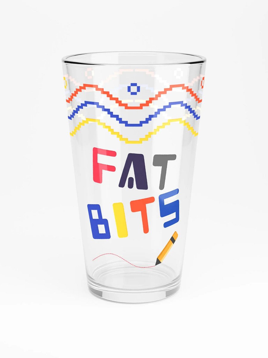 Fat Bits pint glass product image (3)