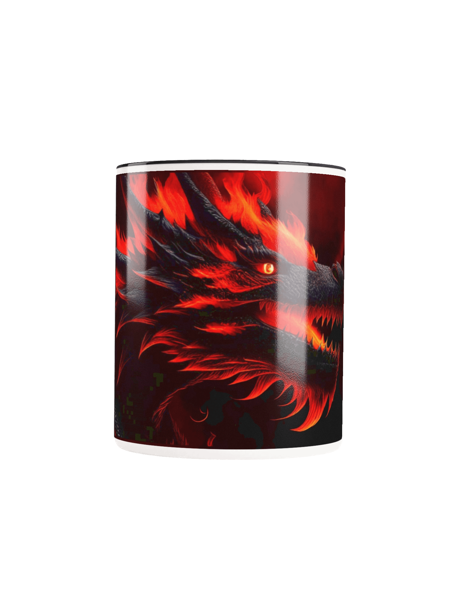 Blaze Fiery Dragon Ceramic Mug product image (5)