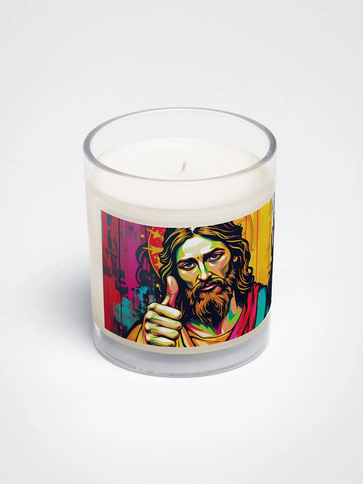 Bearded Man Thumbs-Up Soy Wax Candle product image (2)