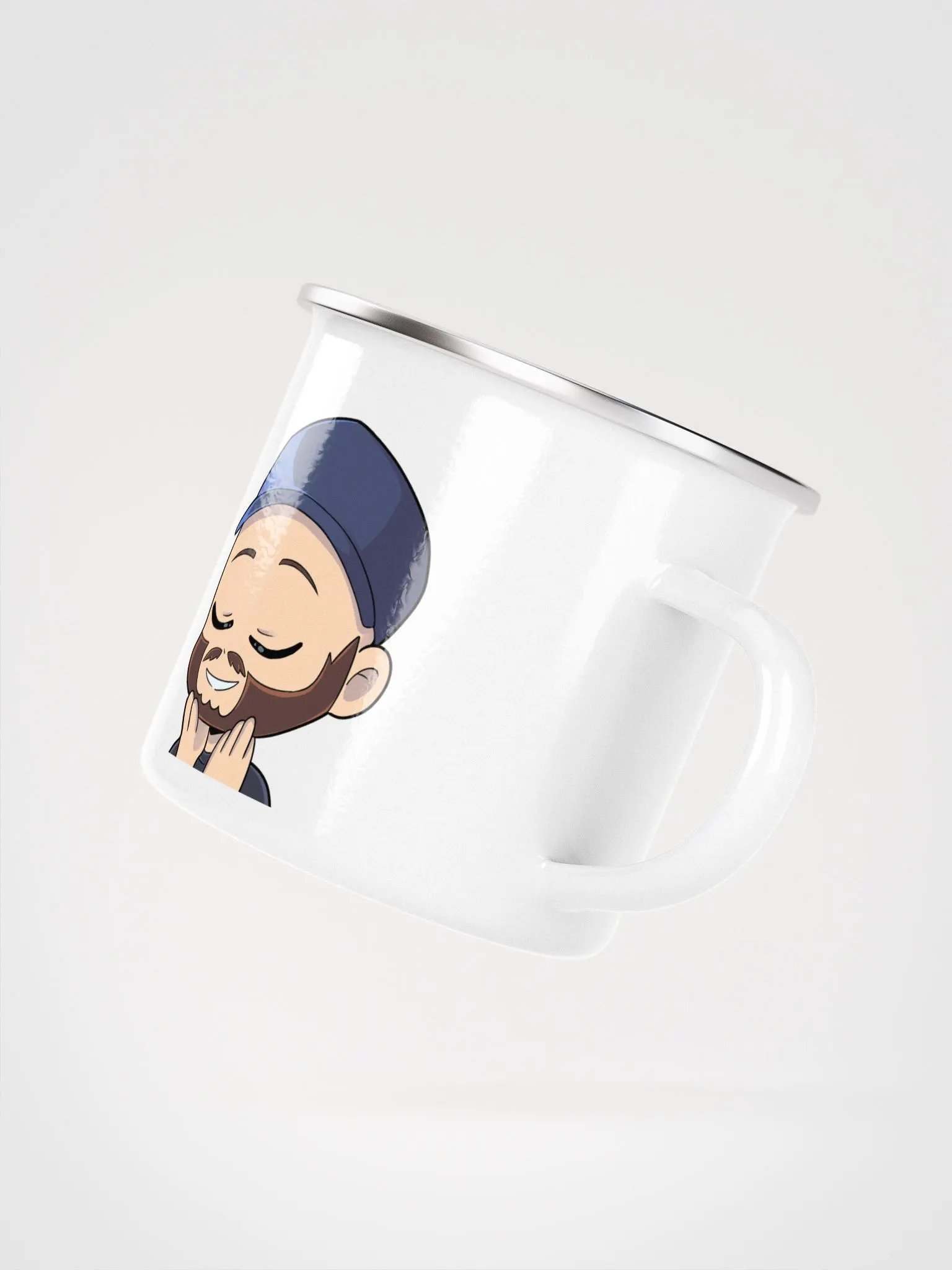 Feels Good Jonny enamel mug product image (3)