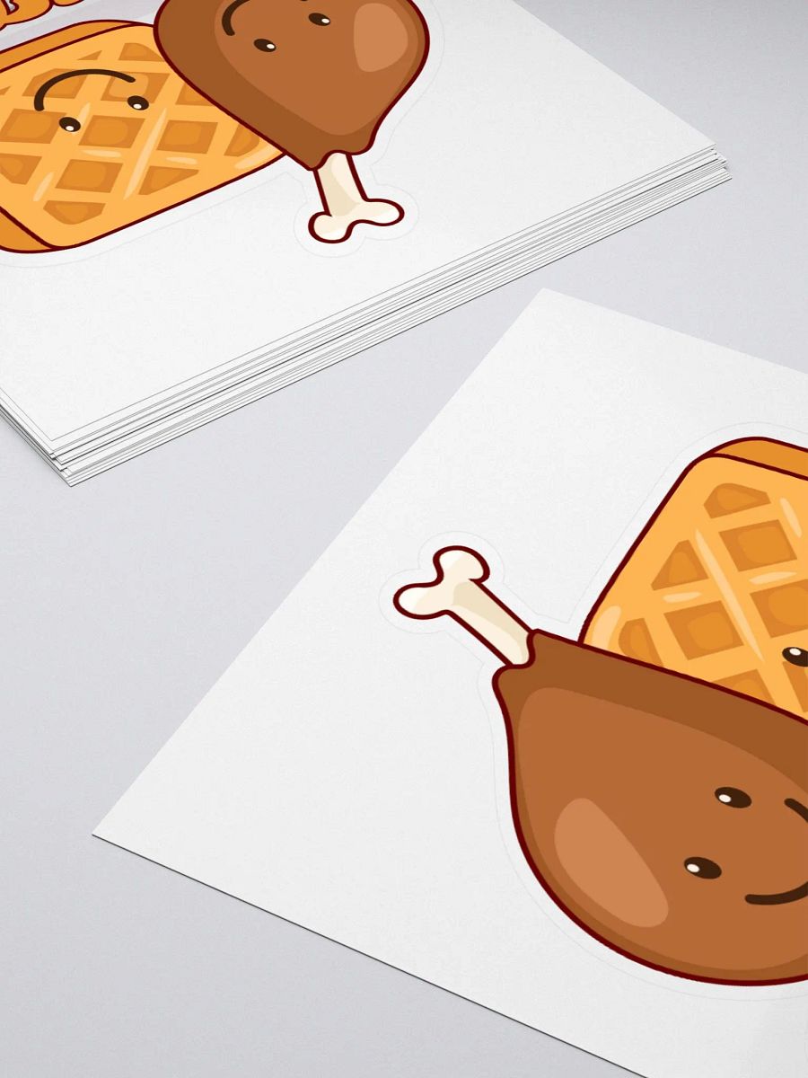 BFFs Chicken and Waffle Sticker product image (4)