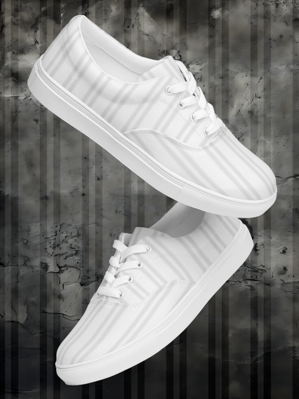 Grey Lines Ladies Canvas Shoes product image (1)