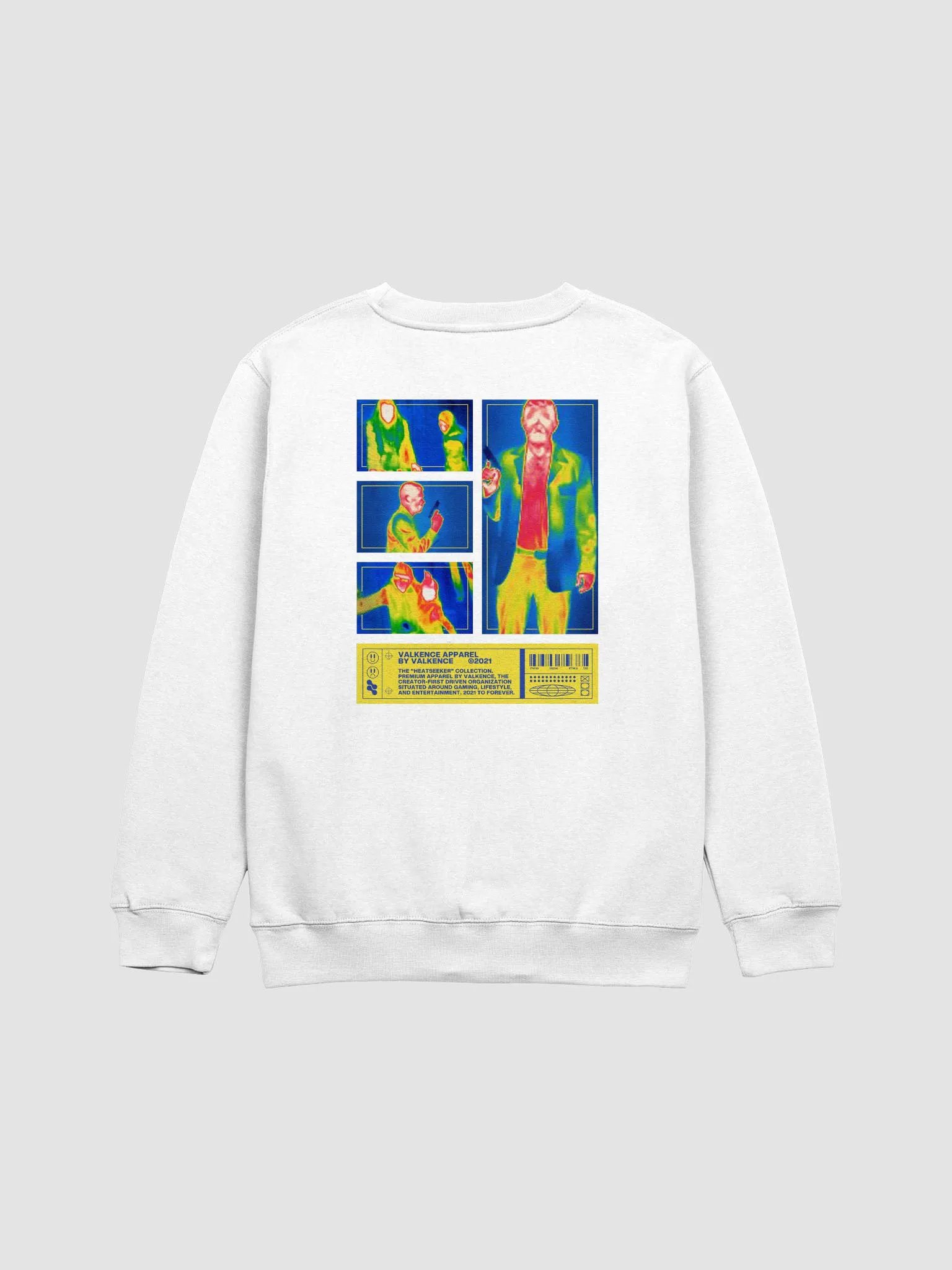 Heatseeker Crewneck - White product image (1)