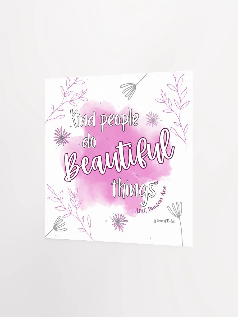 KPDBT - White/Pink Poster product image (6)