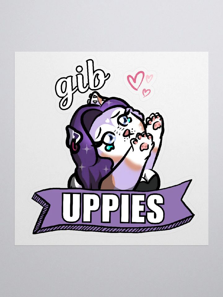 Gib Uppies Sticker product image (2)