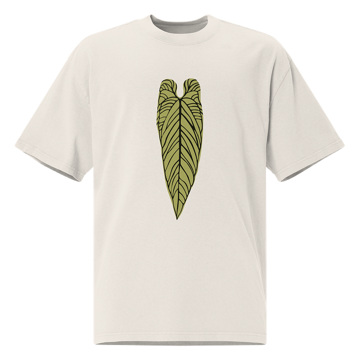Anthurium warocqueanum - Oversized Faded T-Shirt product image (2)