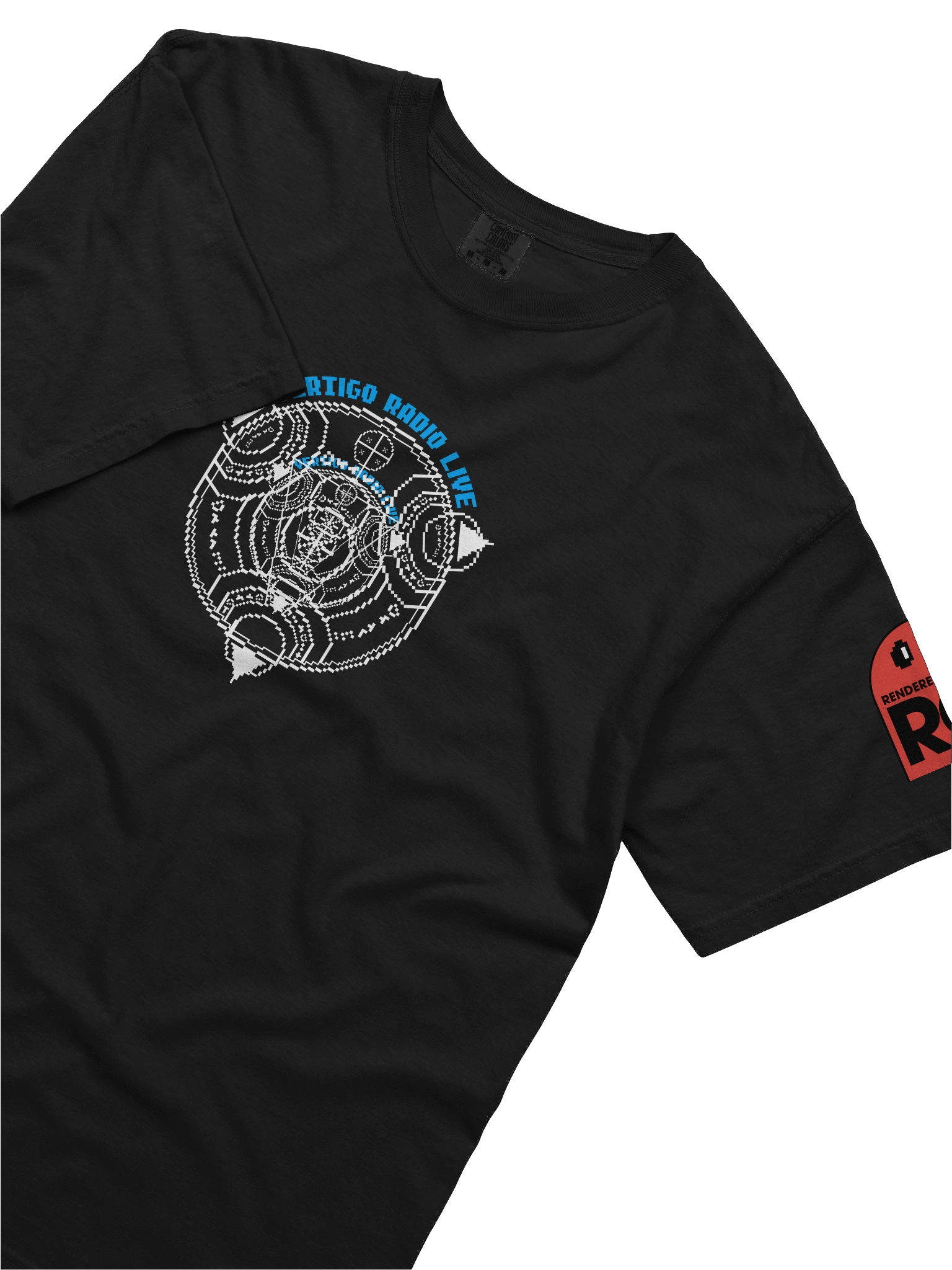 Vertigo Radio Live T-Shirt: Pixel Blue product image (52)