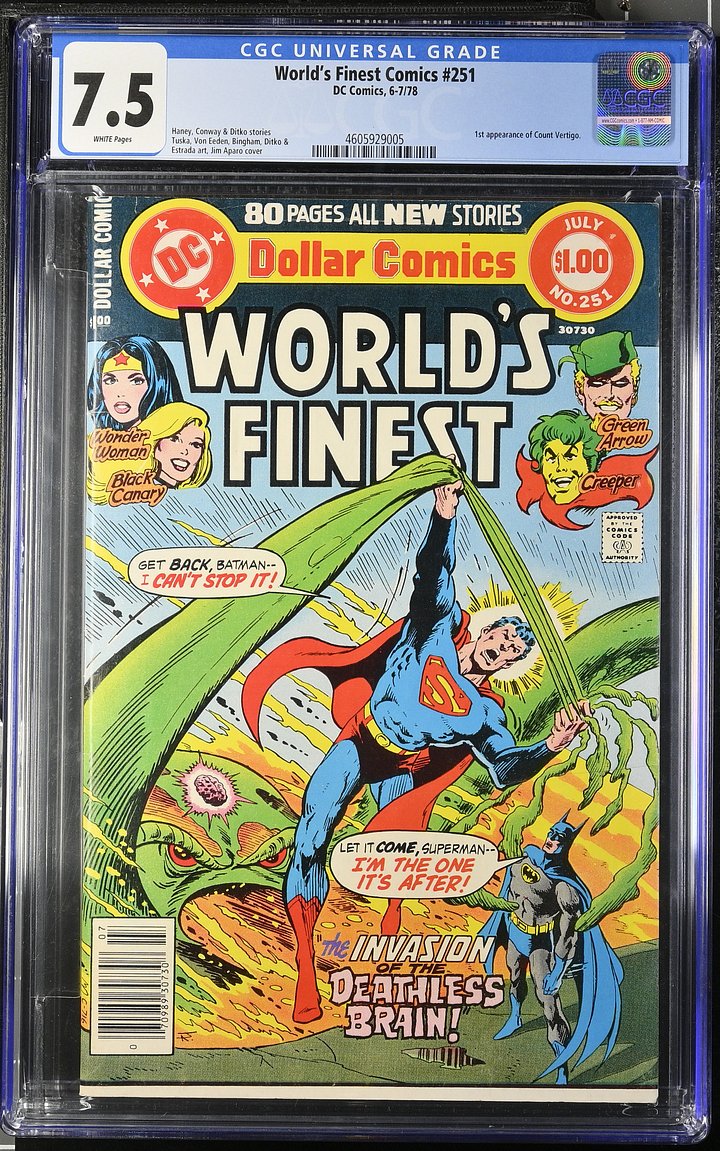 World’s Finest Comics #251 (1978) – CGC 7.5 | First Appearance of Count Vertigo product image (1)