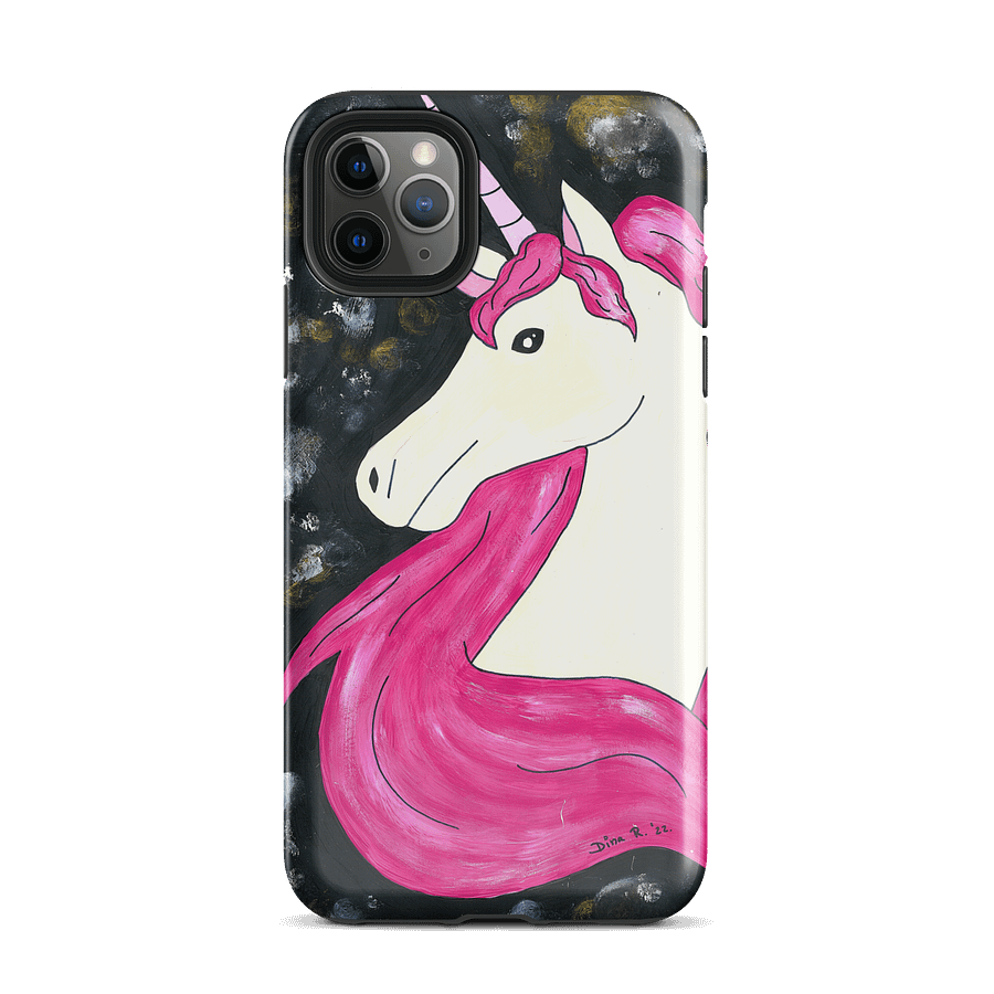 Unicorn (art by Dina R.) acrylic painting picture - Tough Case for iPhone product image (26)