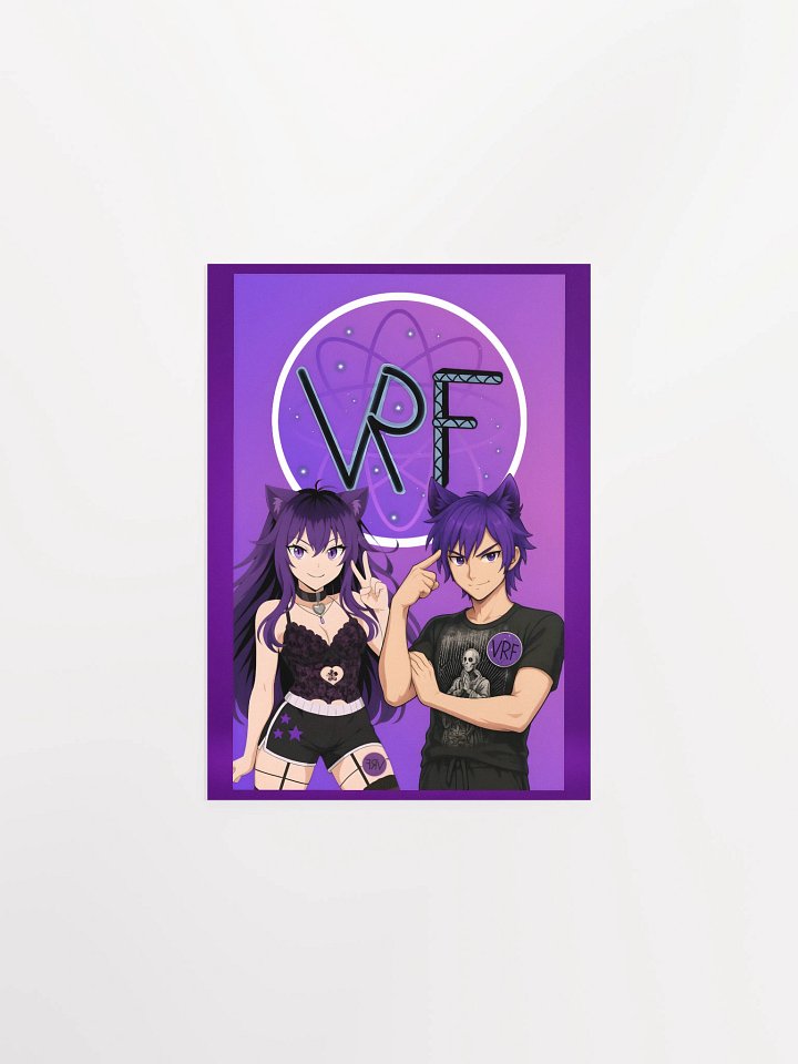 Daz and Sassy VRF Logo Matte Poster product image (3)