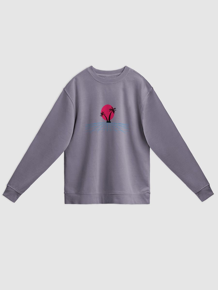 Retro Sunset Palm Trees Sweatshirt product image (1)