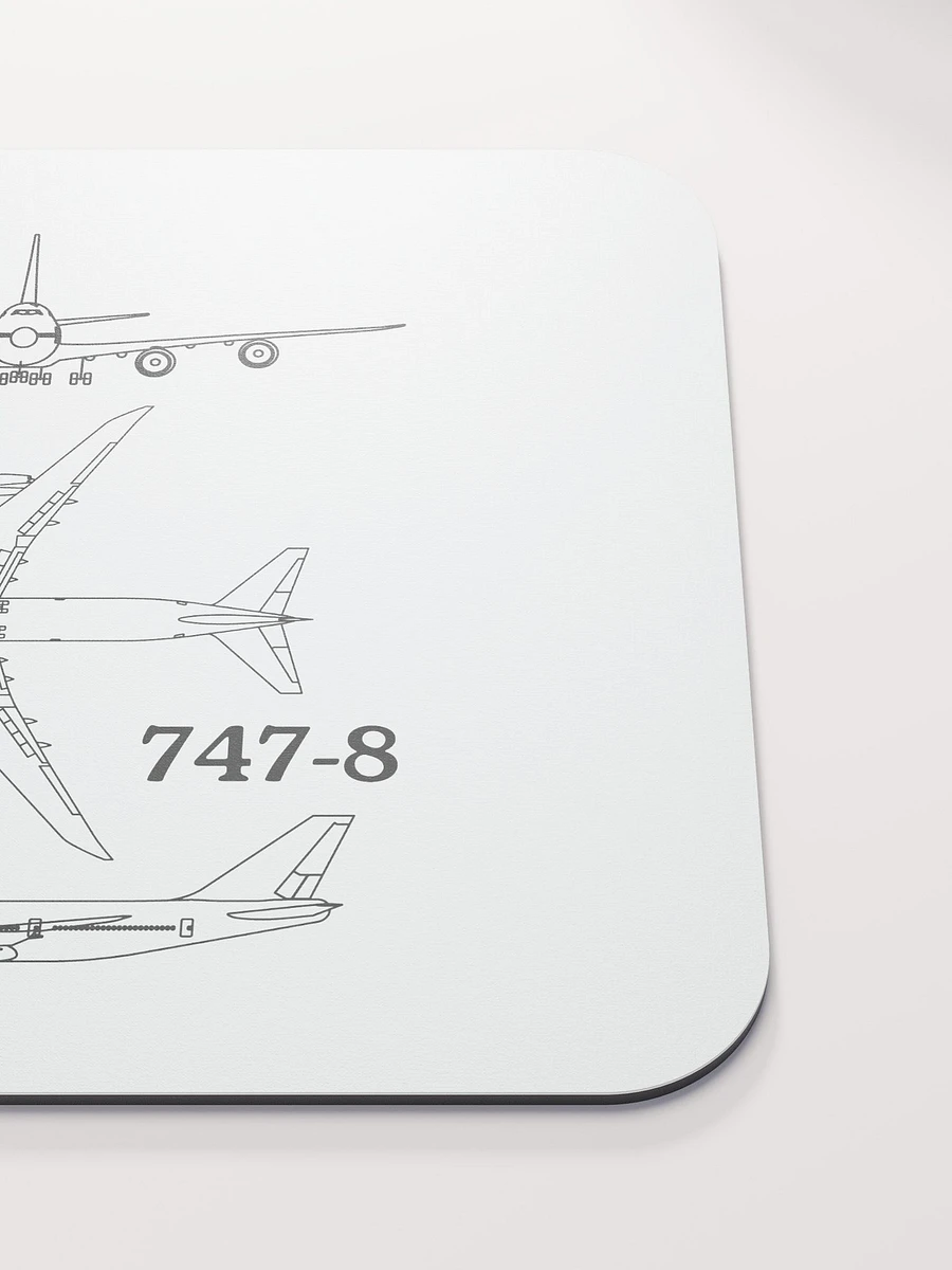 Boeing 747-8 Blueprint Mouse Pad product image (5)