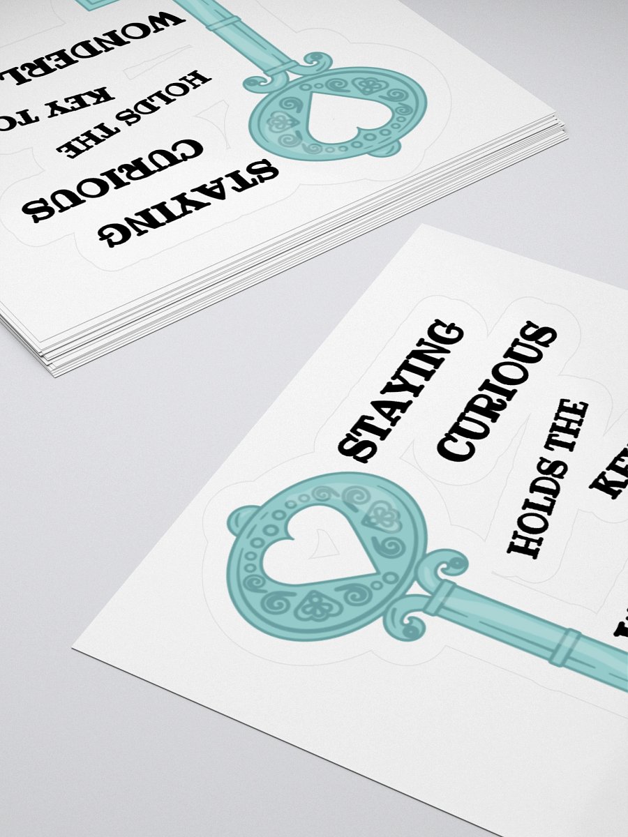 Stay Curious Kiss Cut Sticker product image (4)