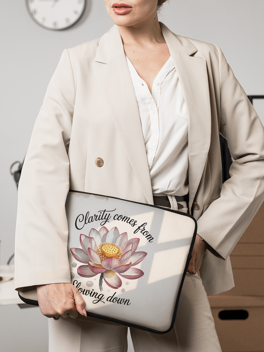 Slowing Down Human Design Projector Laptop Sleeve product image (1)