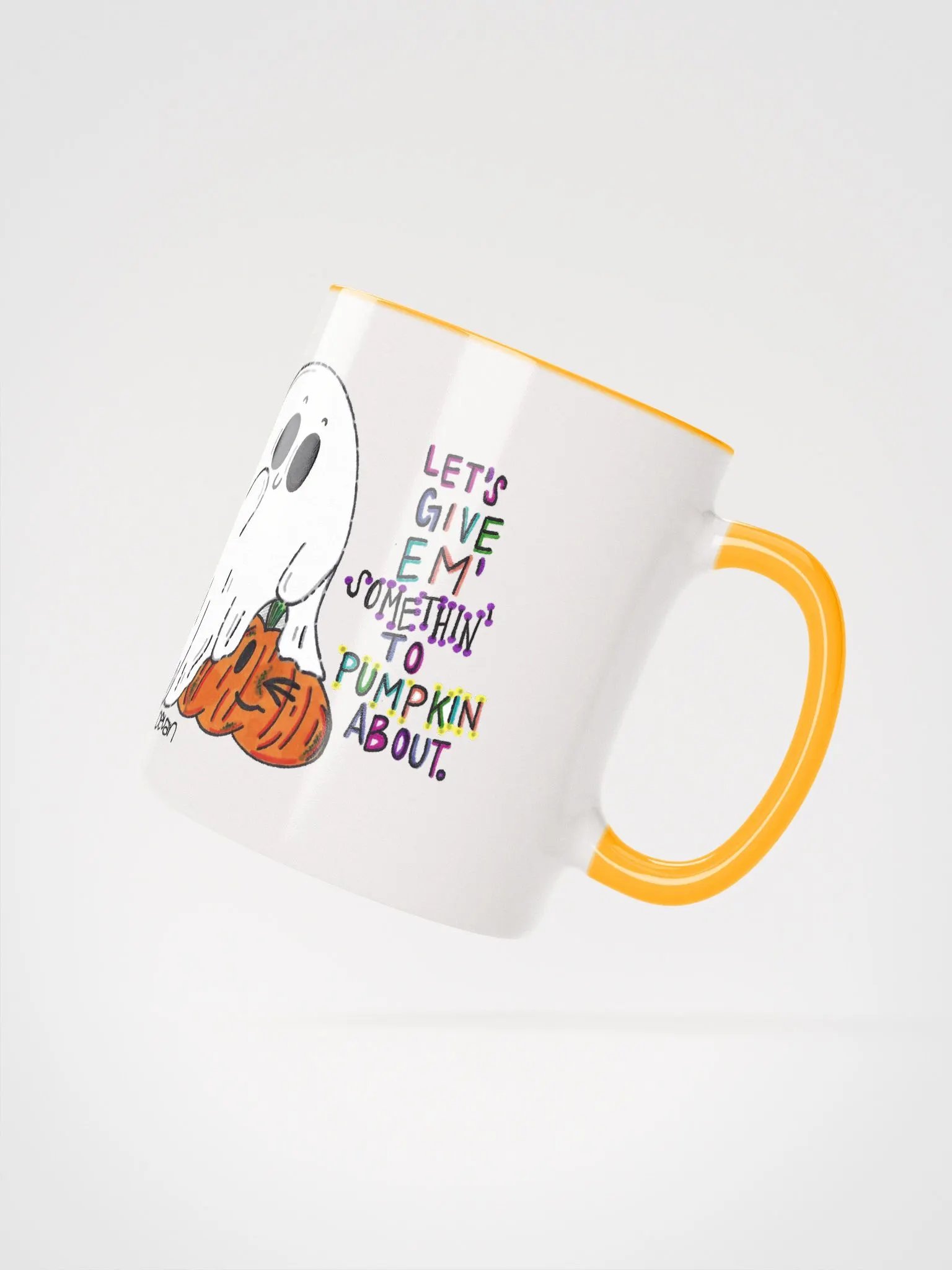 Ghost: Let's Give Em' Pumpkin Mug product image (2)