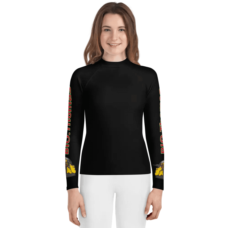 Apocalyptic Death Squad Rash Guard (Feminine, Kids) product image (1)