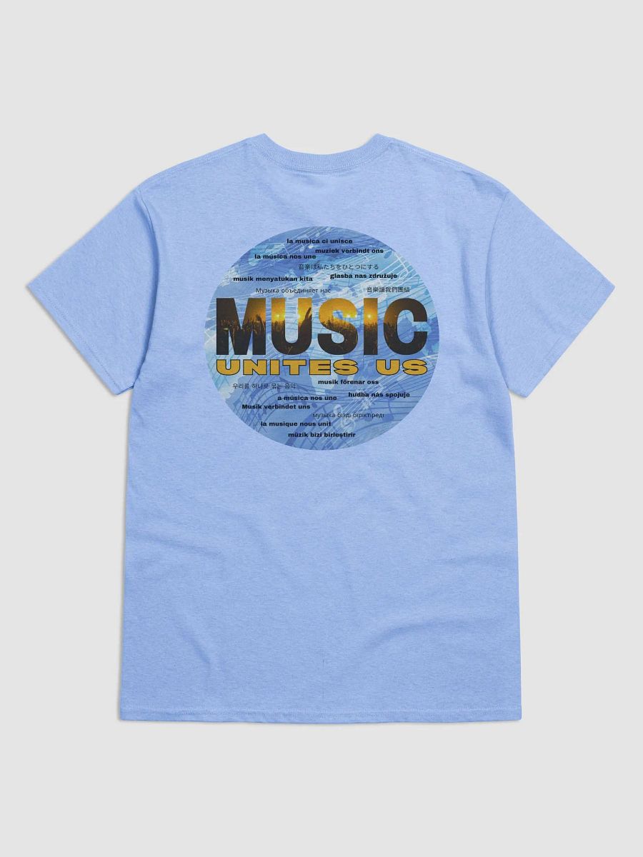 Music Unites Us / Globe - UNISEX T-SHIRT product image (3)