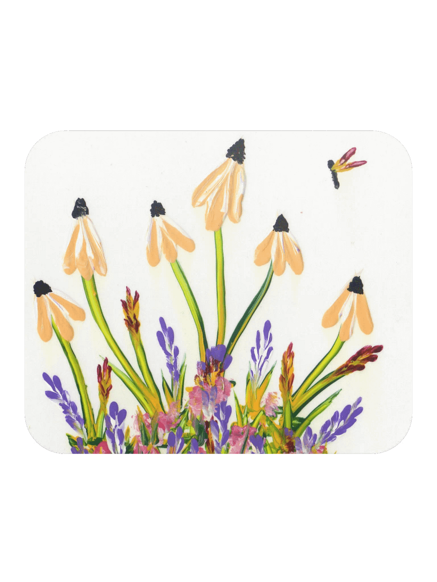Floral Fantasy Mouse Pad product image (4)