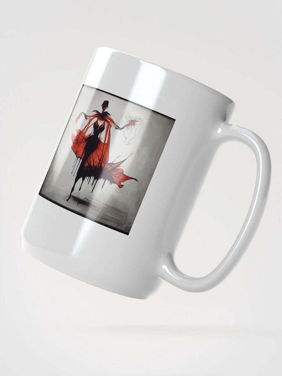 Ethereal Drip White Glossy Mug product image (2)