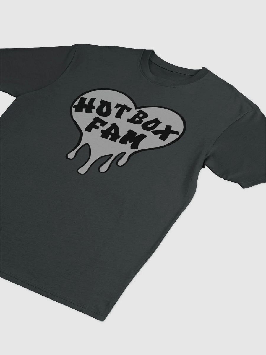 HOT BOX FAM GREY LOGO TEE product image (3)