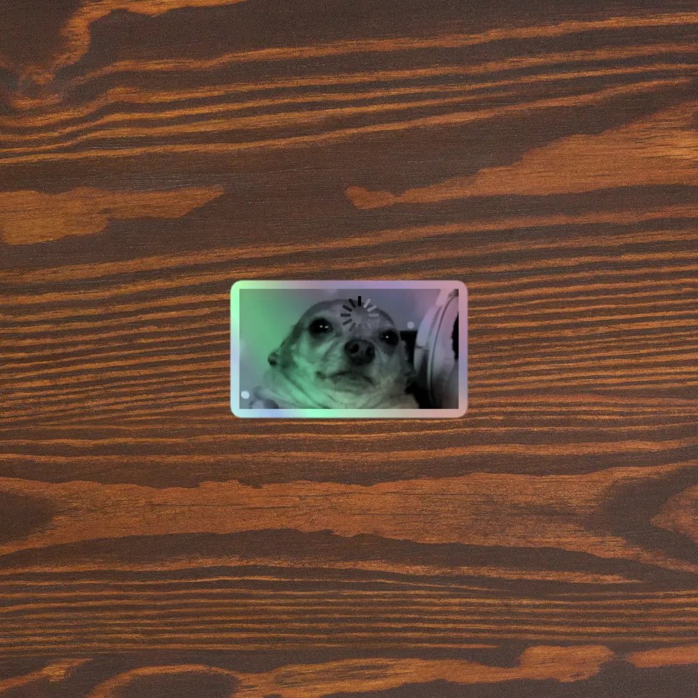 Chapo loading Holo Sticker product image (3)