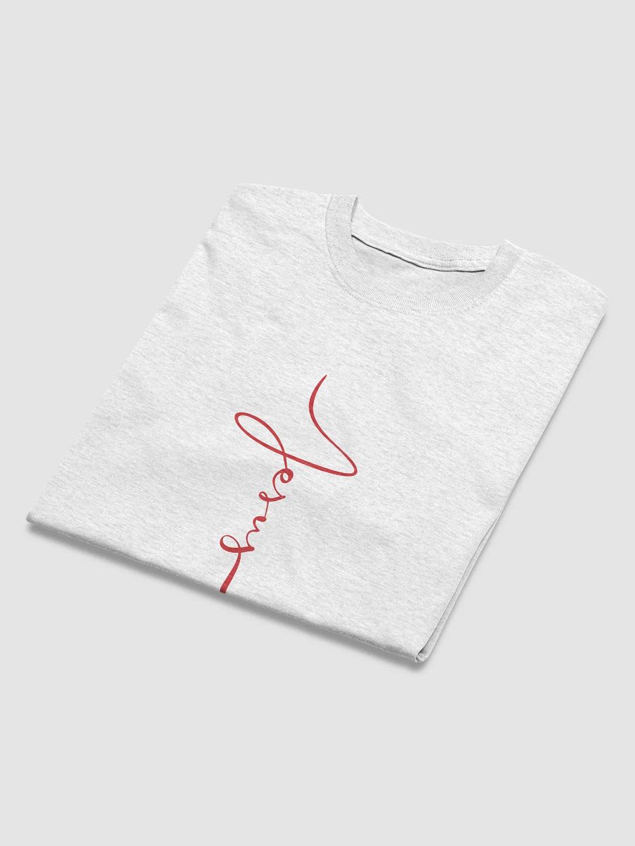 'Jesus' The Only Way Script Heavyweight Tee product image (49)