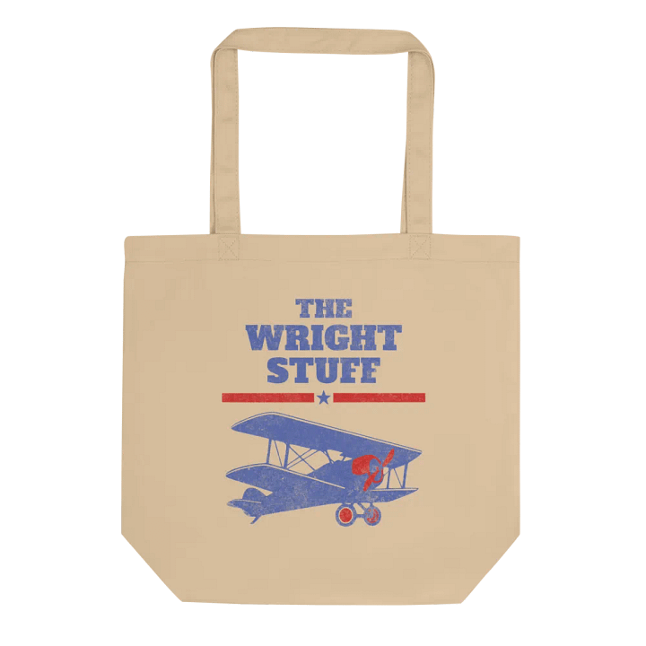 The Wright Stuff Canvas Tote product image (1)