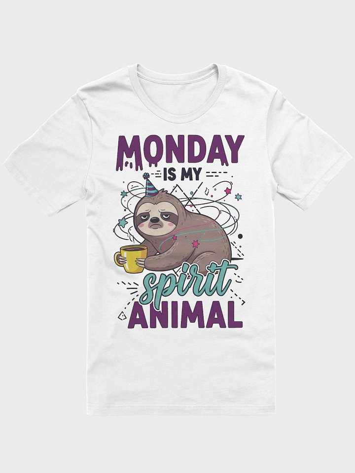 Monday is my spirit animal -light edition- Velvet Knit * product image (3)