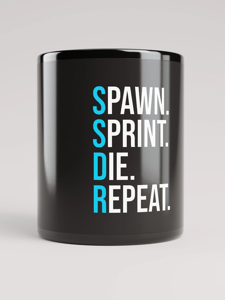 Spawn. Sprint. Die. Repeat. Mug. product image (1)