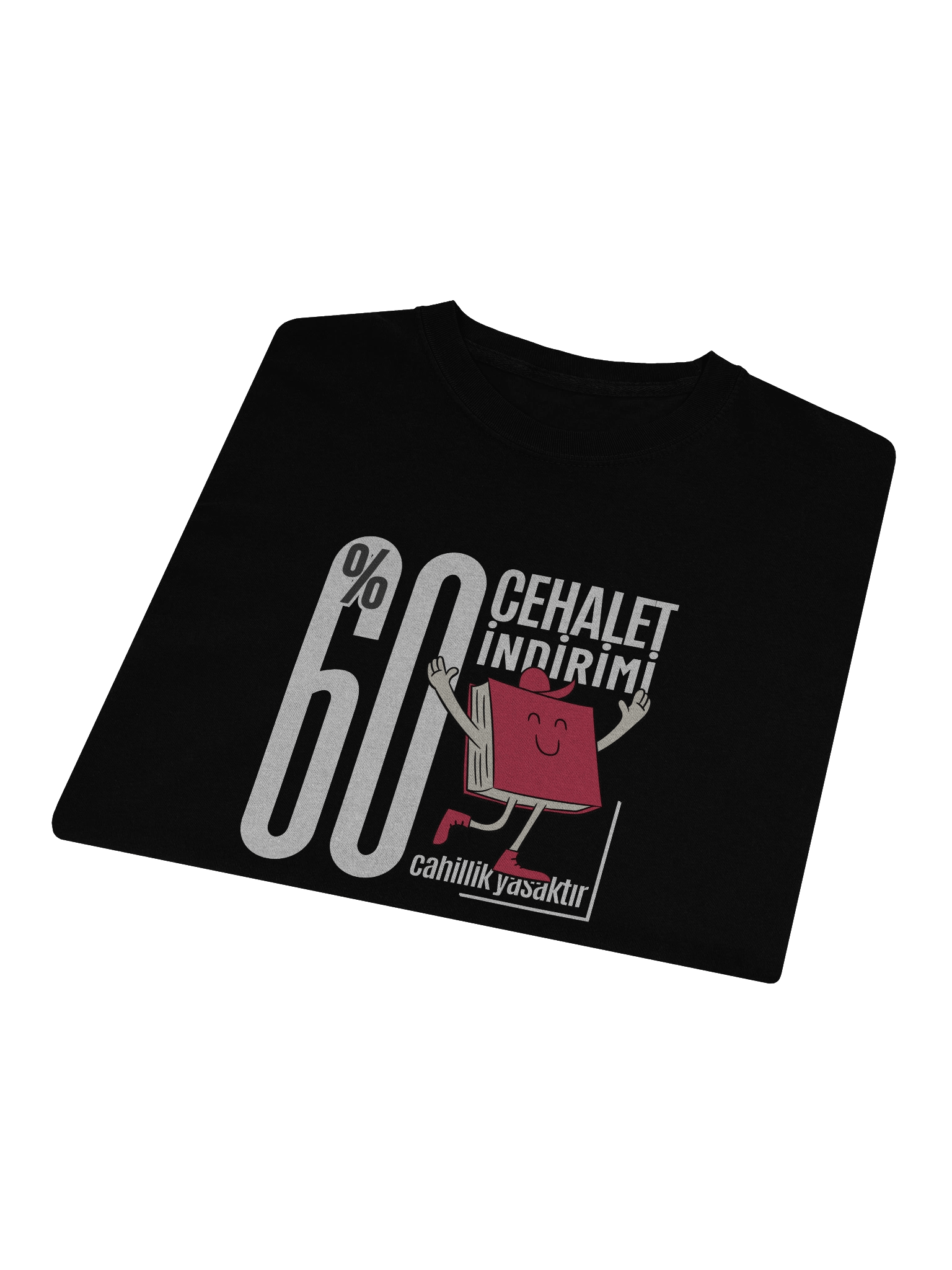 Comfort Colors Uzun Kollu Unisex Tişört | %60 Cehalet İndirimi Türkçe Tasarımlı Retro Stil T-Shirt product image (2)