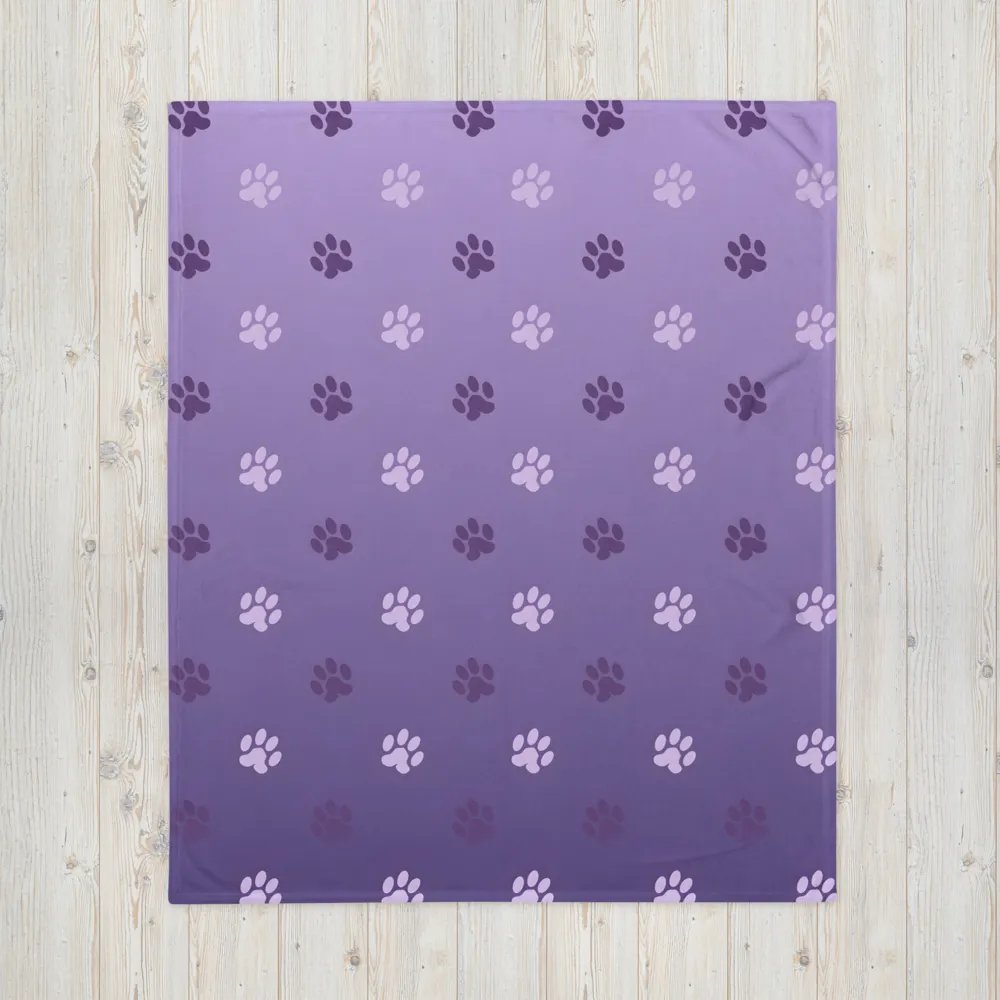Paw Print Blanket product image (9)