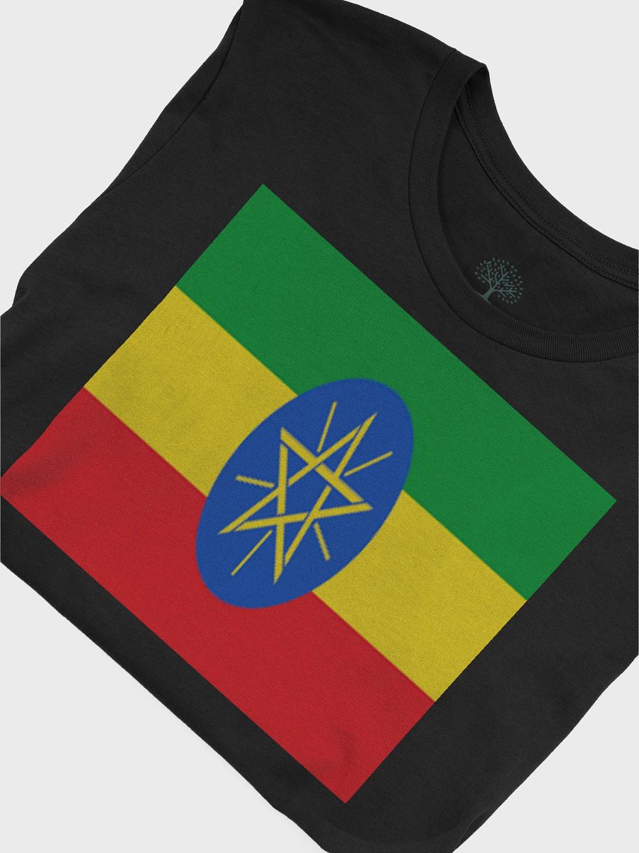 Exclusive Unisex Ethiopia Flag Graphic Tee by Graphic Grove product image (7)