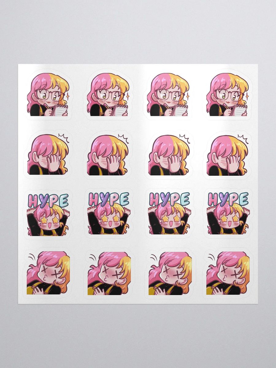 Emote Sticker Sheet - Option 3 product image (2)