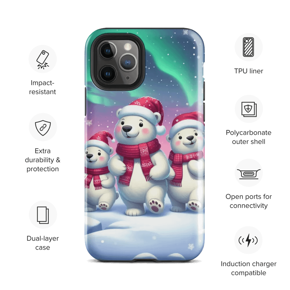 Arctic Santa Bears iPhone® Tough Case product image (28)