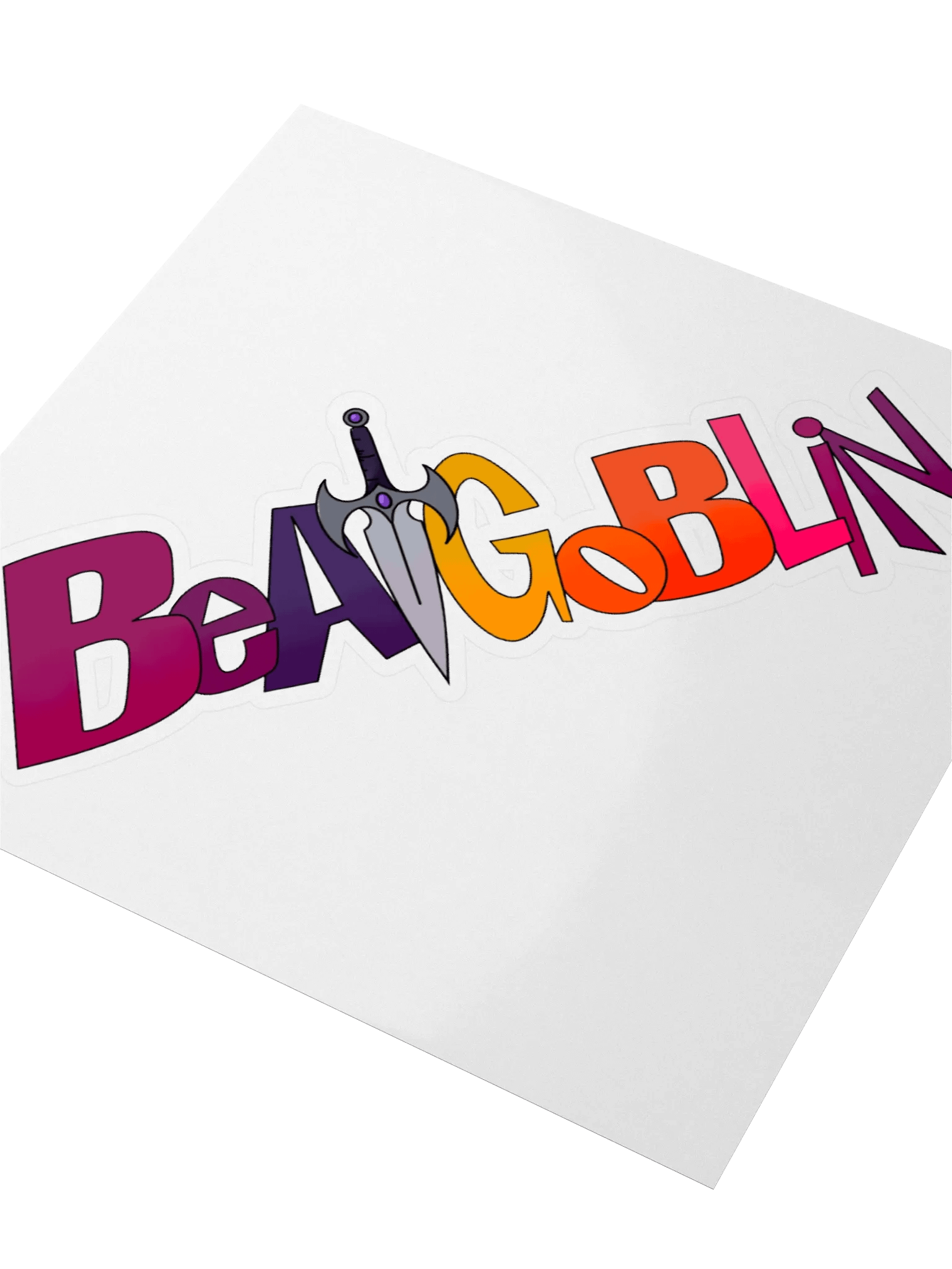 Beat Goblin logo sticker product image (3)