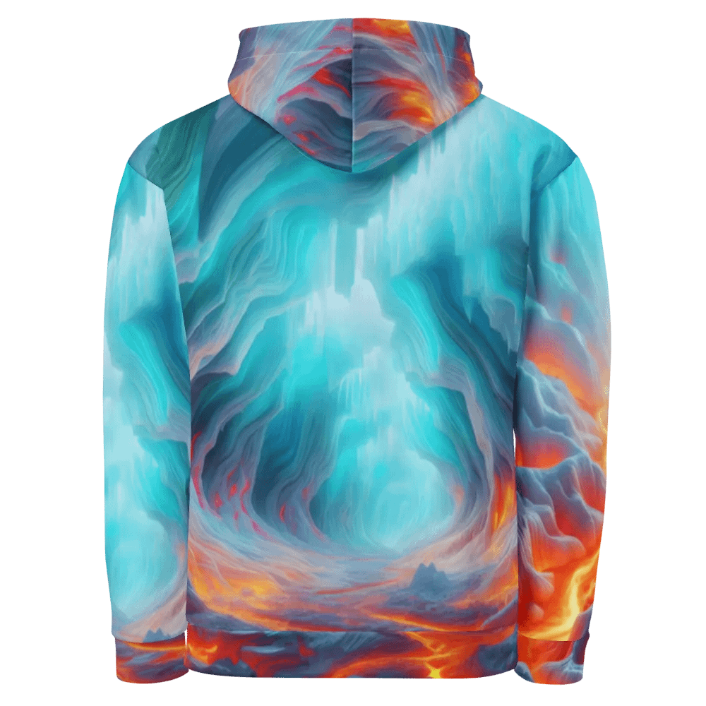 Fire and Ice - Erupting Lava Under Ice #18 product image (3)