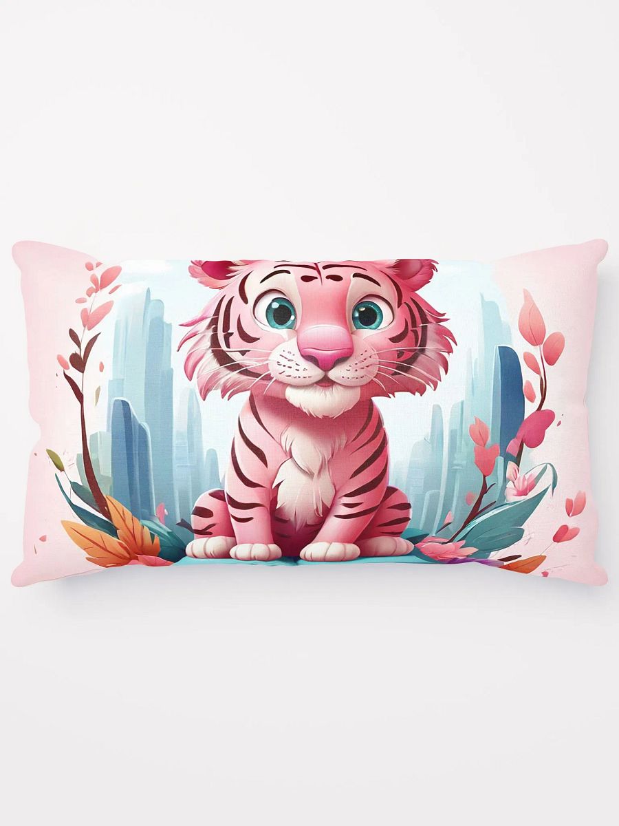 pink tiger with flower and book product image (13)