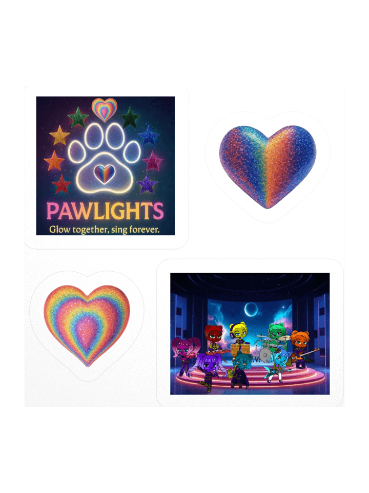 Pawlights sticker fun pack product image (1)