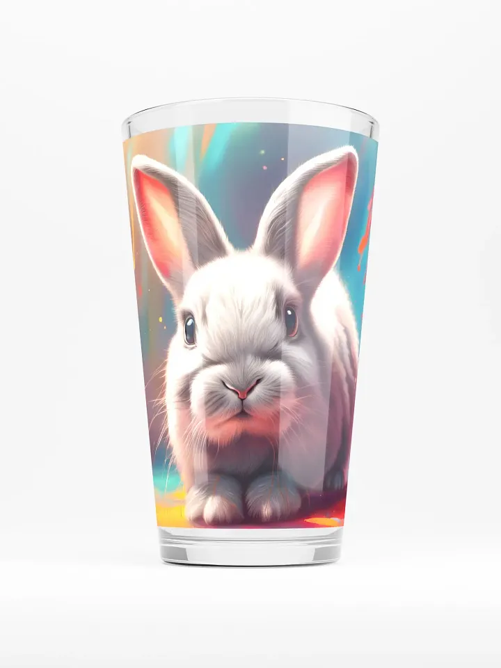 Cute Bunny Pint Glass product image (1)