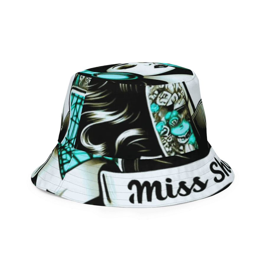Reversible Bucket hat With Mysterious and Original Miss Shorty Logo product image (3)