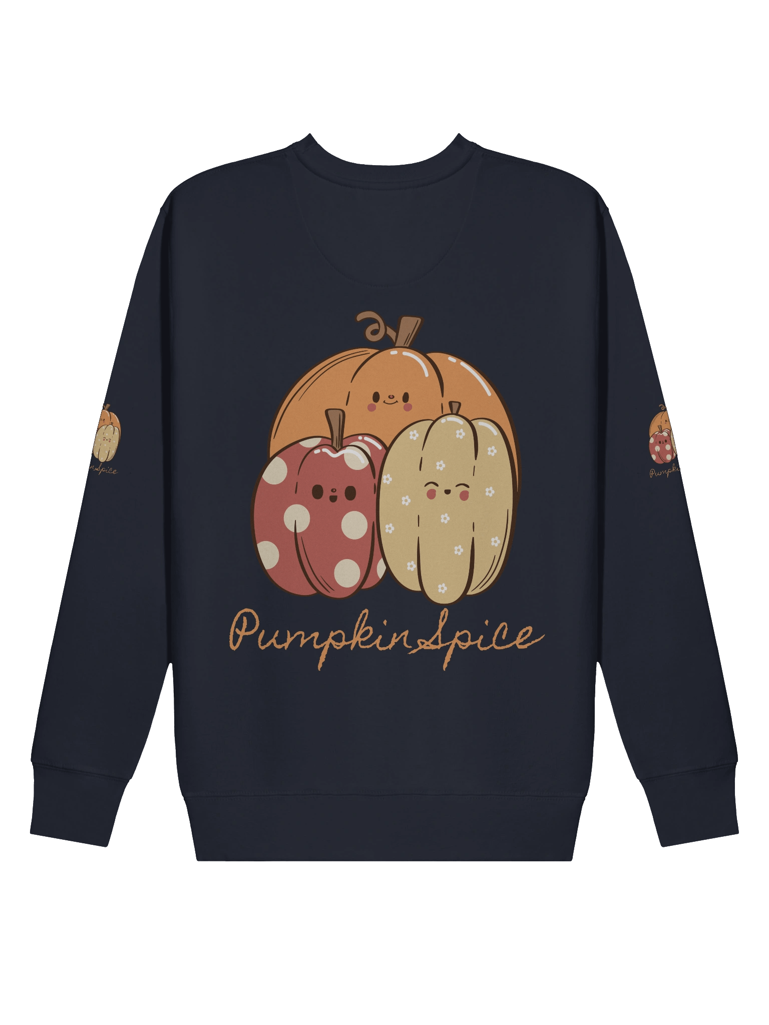 Pumpkin Spice Smiles Sweatshirt – Fall Cozy Vibes product image (48)