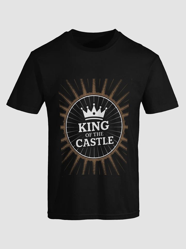 King of the Castle Father's Day T-Shirt – Crown Graphic Tee for Dad product image (3)
