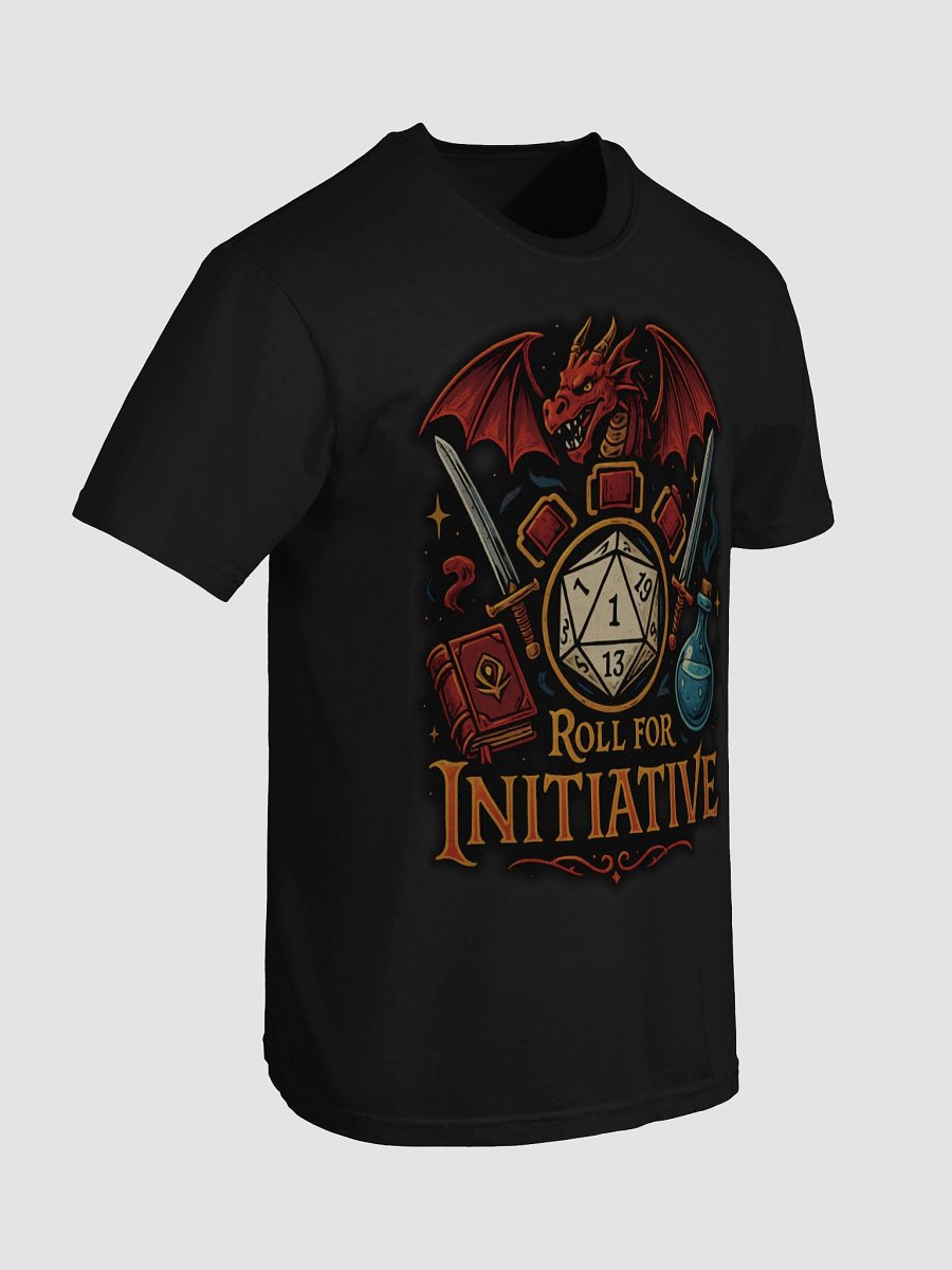 Dragon's Roll for Initiative T-Shirt product image (37)
