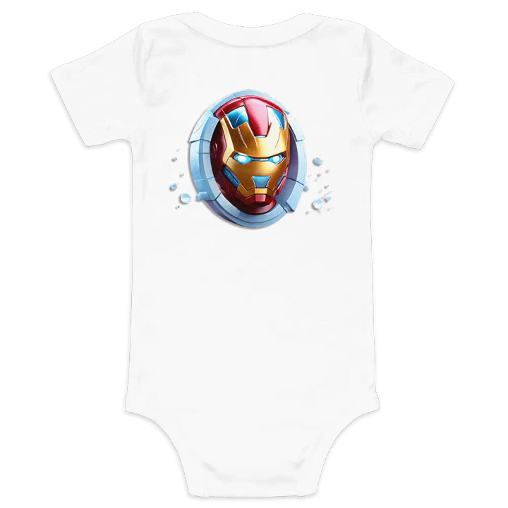 Ironman Baby Short Sleeve One Piece product image (2)